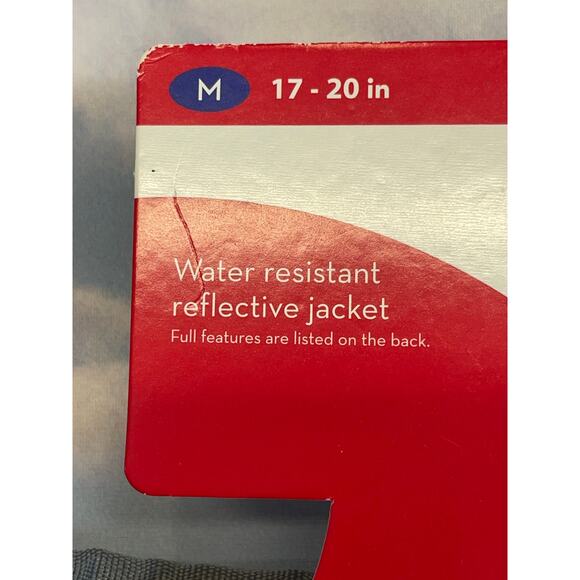 NWT KONG Dog Rip-Stop Water Resistant Reflective Black Blanket Jacket Size M - Picture 5 of 10